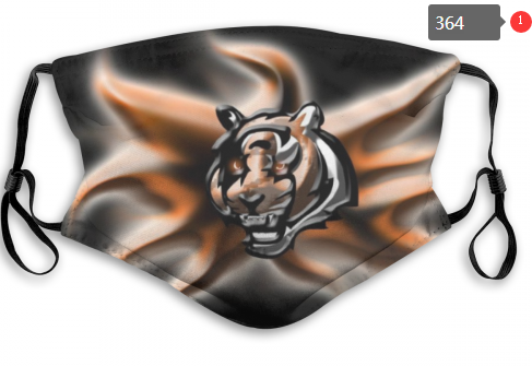 NFL Cincinnati Bengals #6 Dust mask with filter->nfl dust mask->Sports Accessory